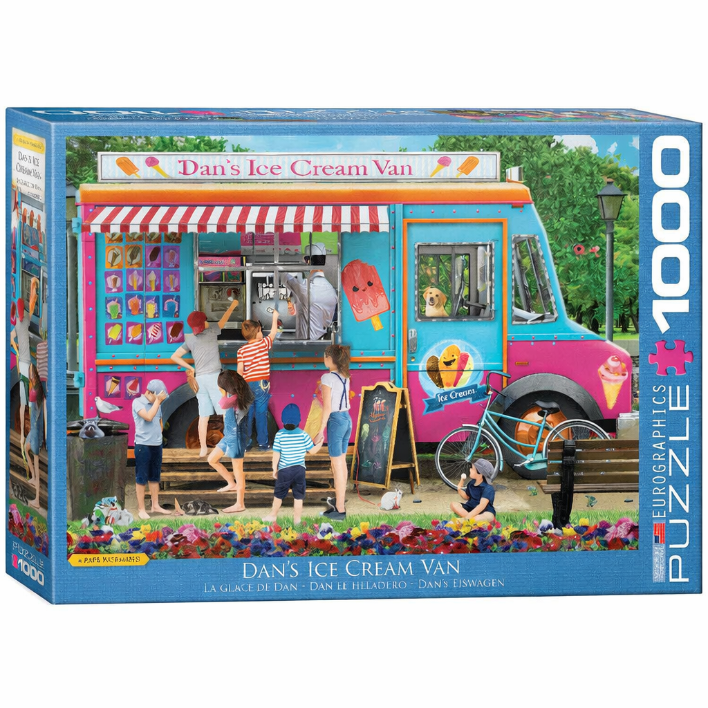 Dans Ice Cream Van 1000-Piece Puzzle