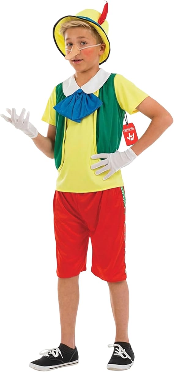fun shack Fairytale Puppet Costume Kids, Book Characters Costumes for Kids, Storybook Character Costumes