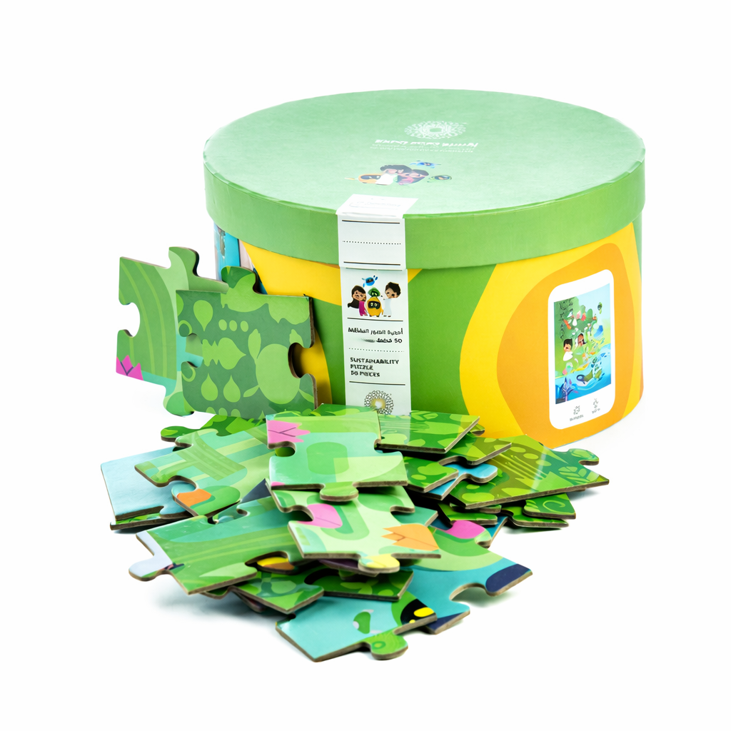 بازل للأطفال 50 قطعة، استكشاف الطبيعة