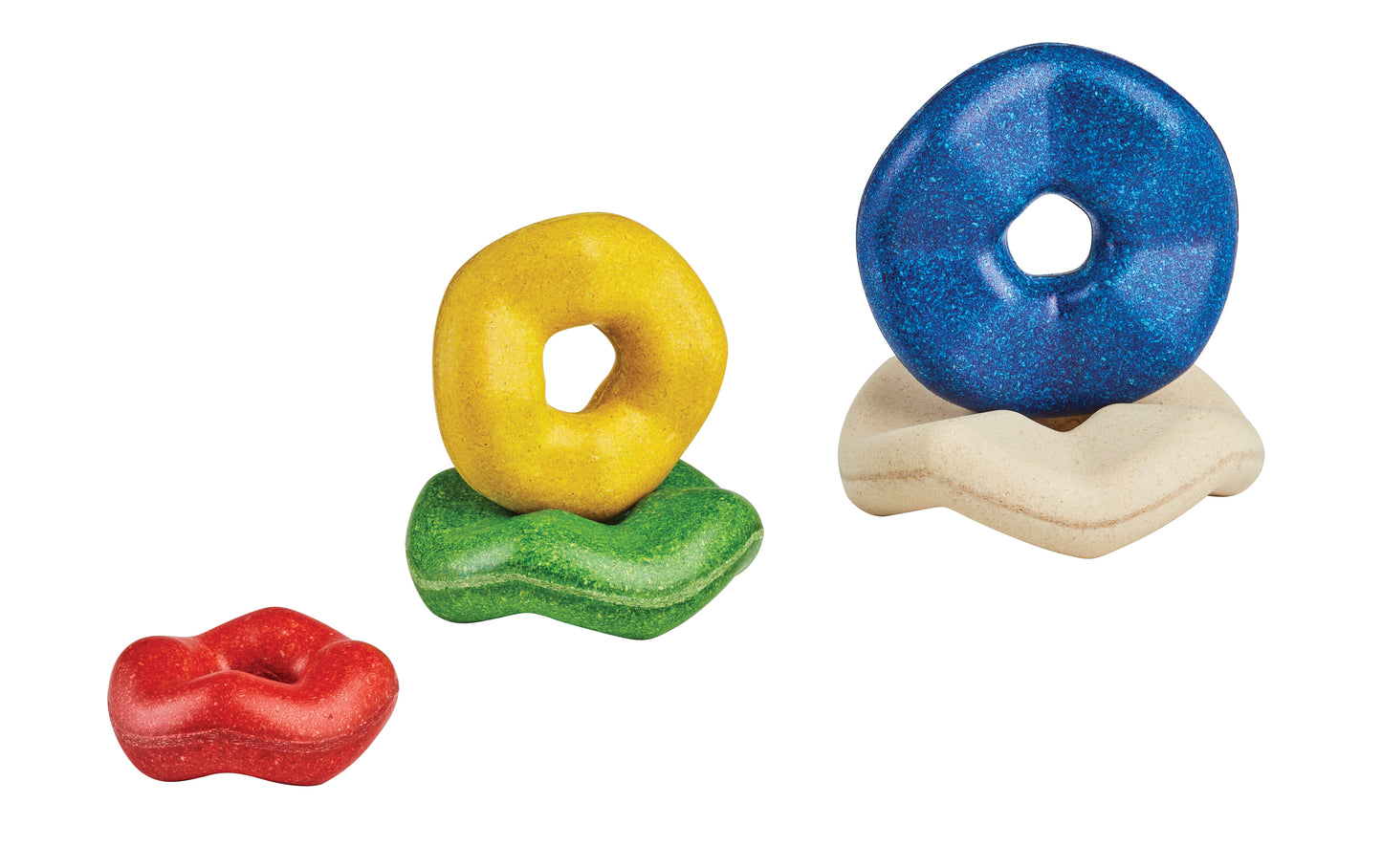 PlanToys Wave Stacker — Wooden Stacking Toy