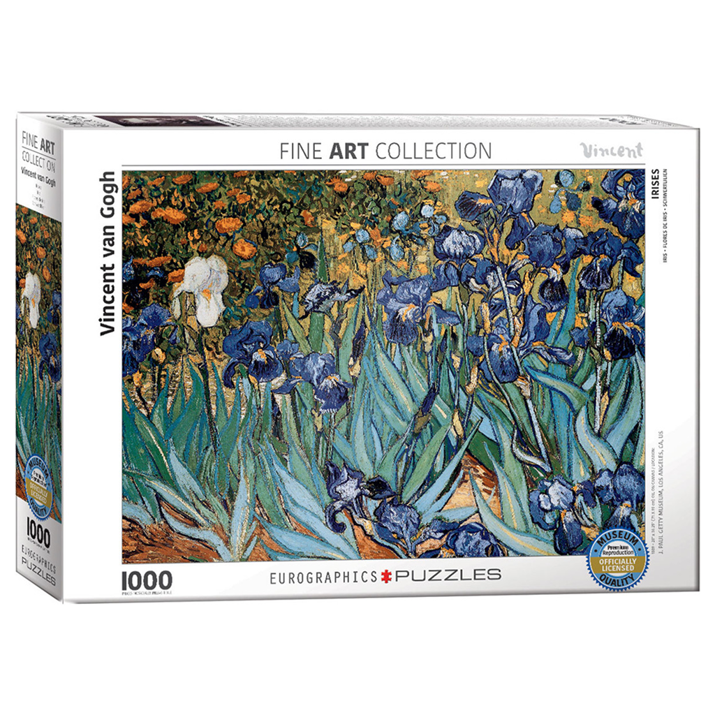 Irises by Vincent van Gogh 1000 Piece Puzzle