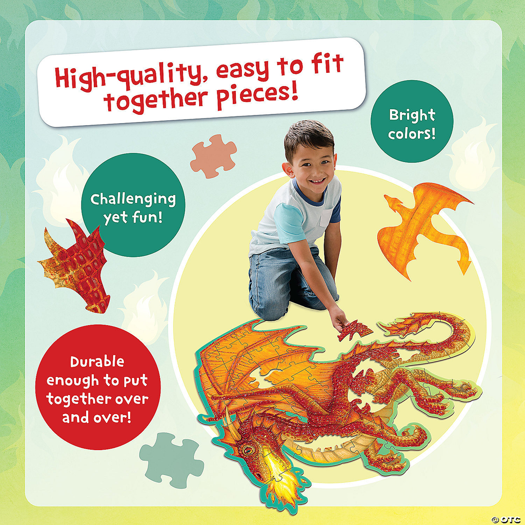 Floor Puzzle: Dragon