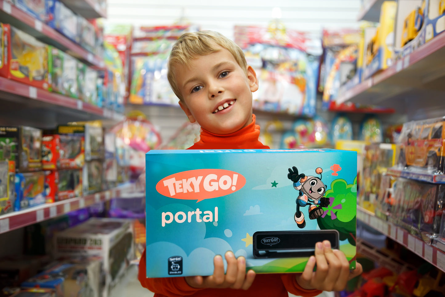 TekyGo! Portal & Sensor Bundle – Interactive Trampoline Gaming System (No Trampoline, Ages 2–6)