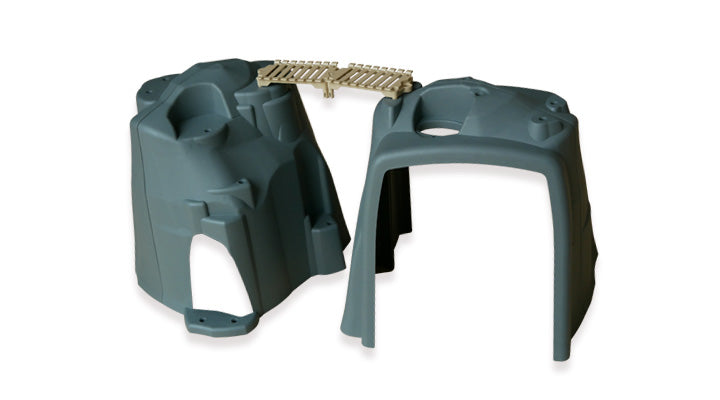 Mountain and tunnel with bridge - Zpiiel Booster