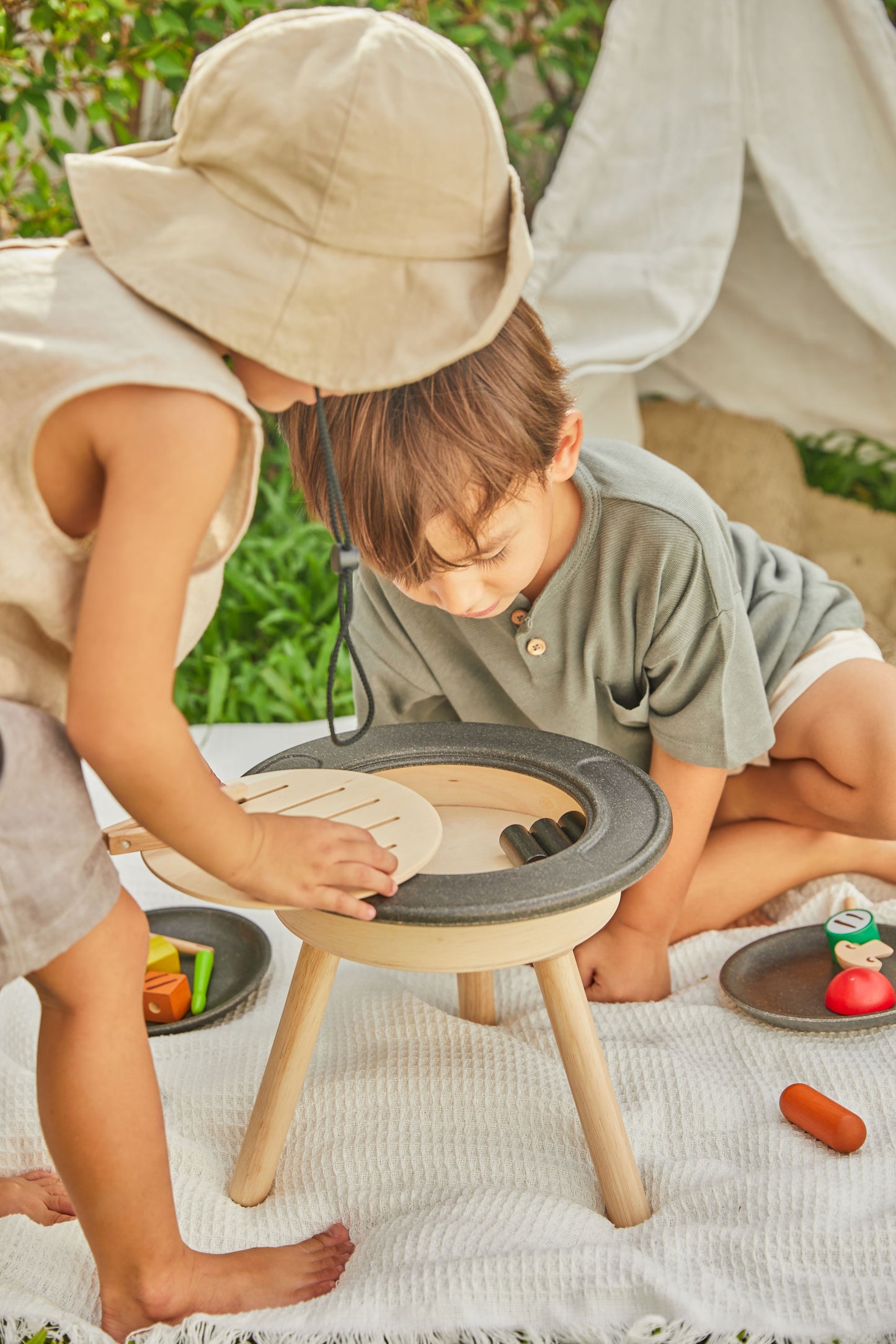 مجموعة ألعاب الشواء