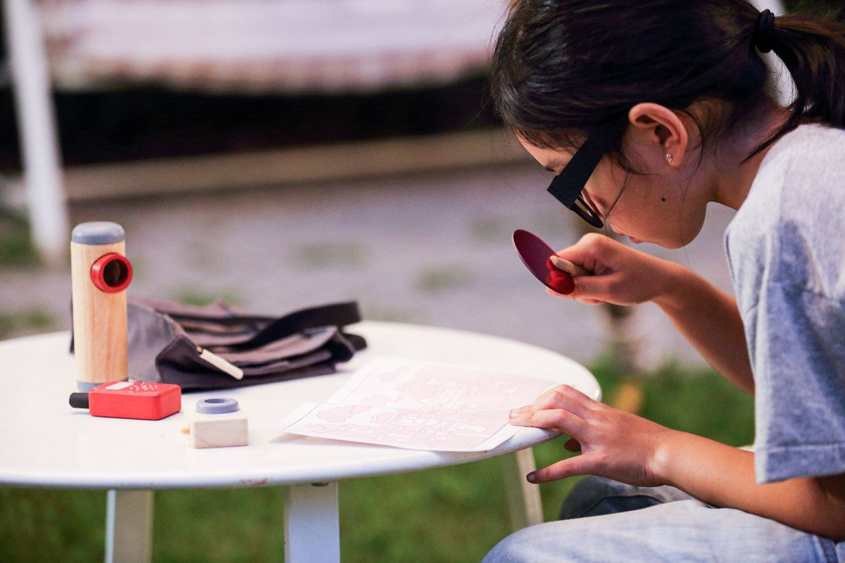 PlanToys Detective Set — Wooden Mystery Play Set