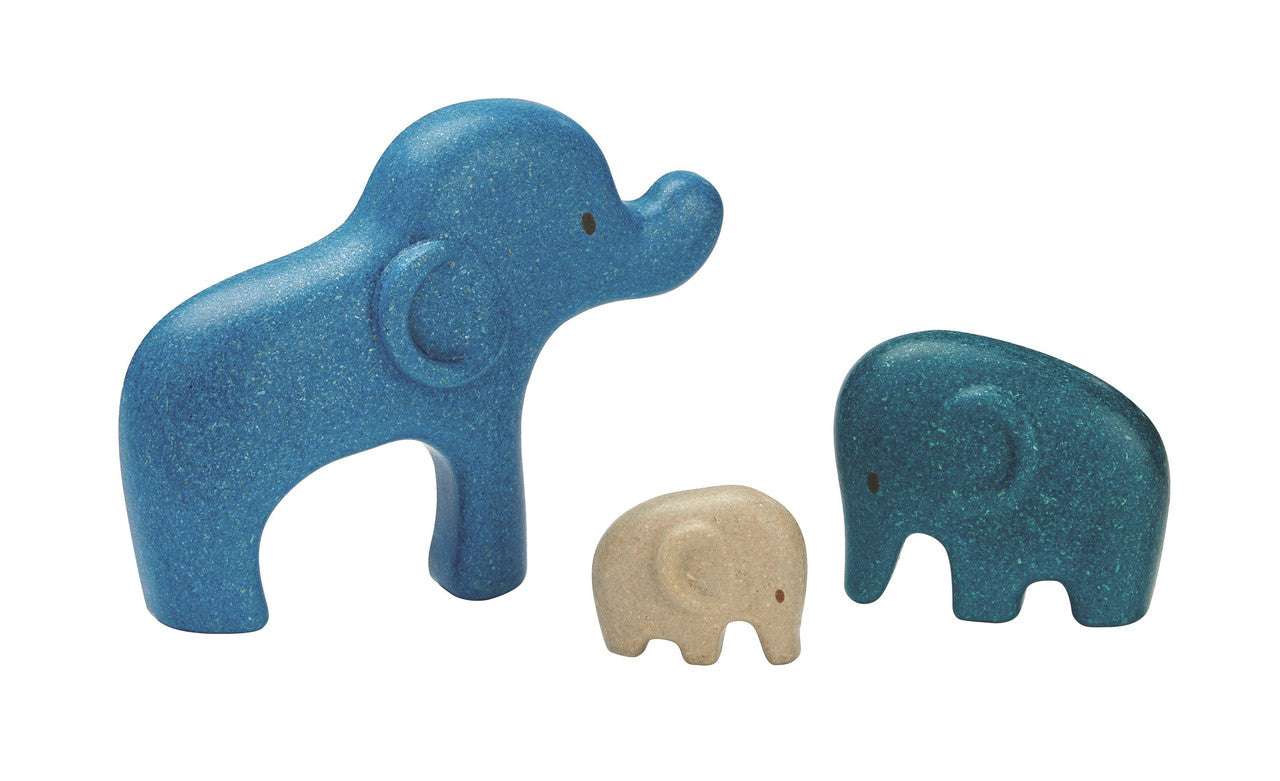 PlanToys Elephant Puzzle — Wooden Family Puzzle