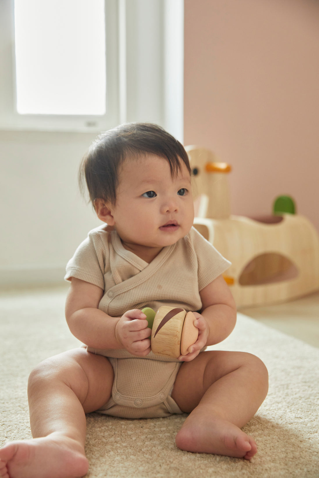 أسطوانة التصفيق باللون الريفي الحديث