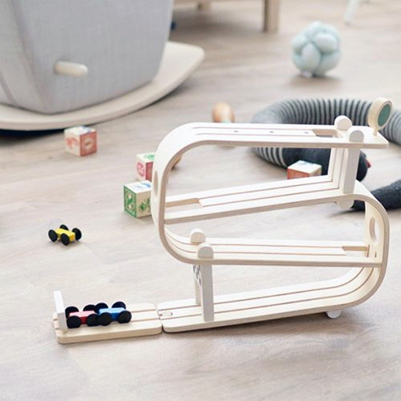 PlanToys Ramp Racer — Wooden Car Ramp Toy