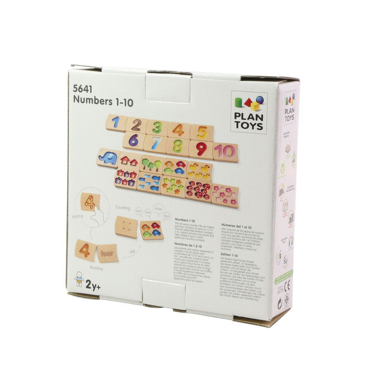 Number 1-10 (Gradient)