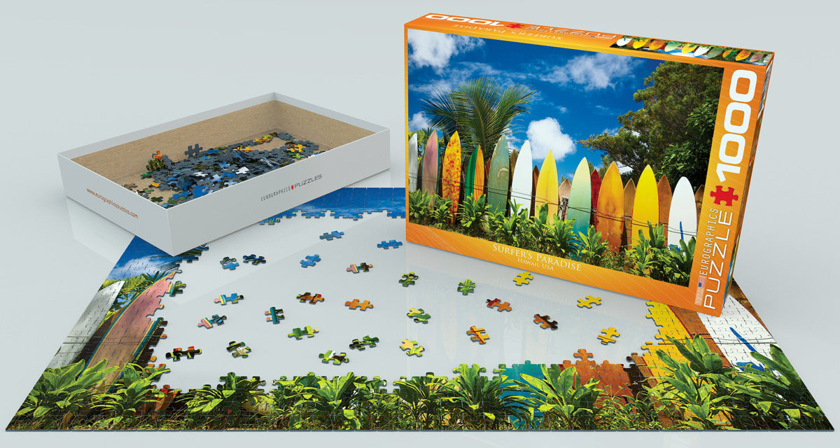 Surfer'S Paradise Hawaii-1000 Pcs Puzzle