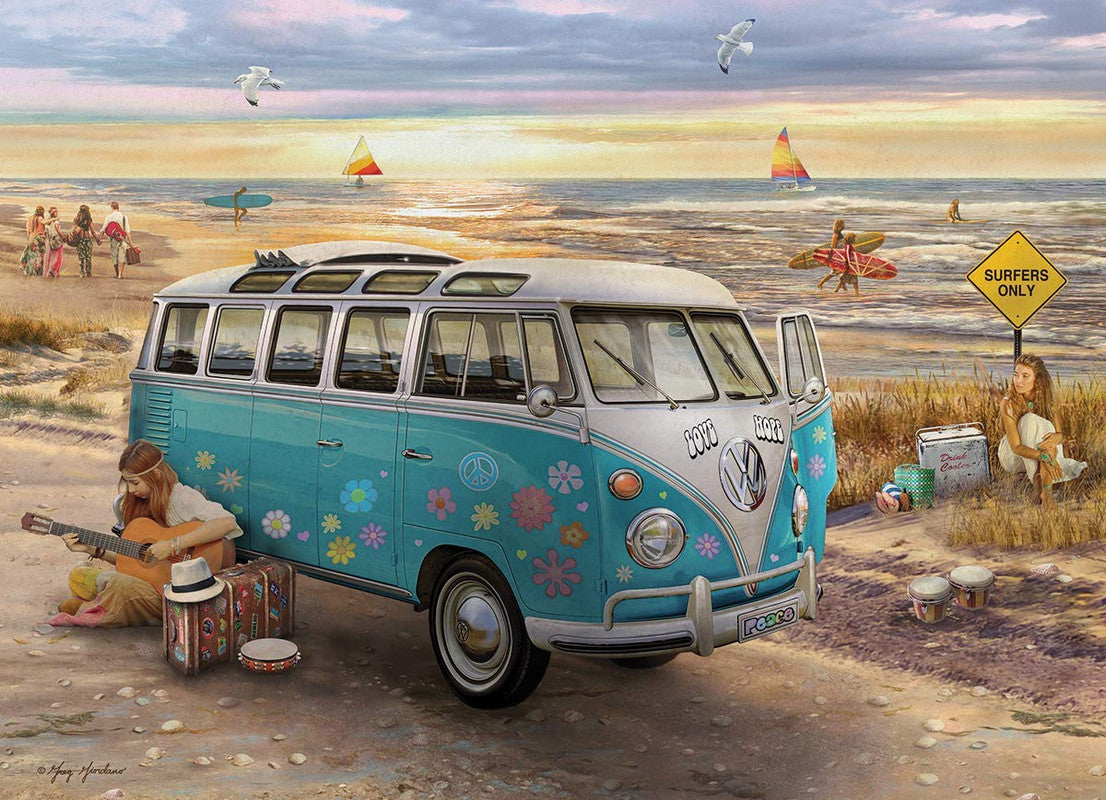 لغز الحب والأمل Vw Bus 1000 قطعة