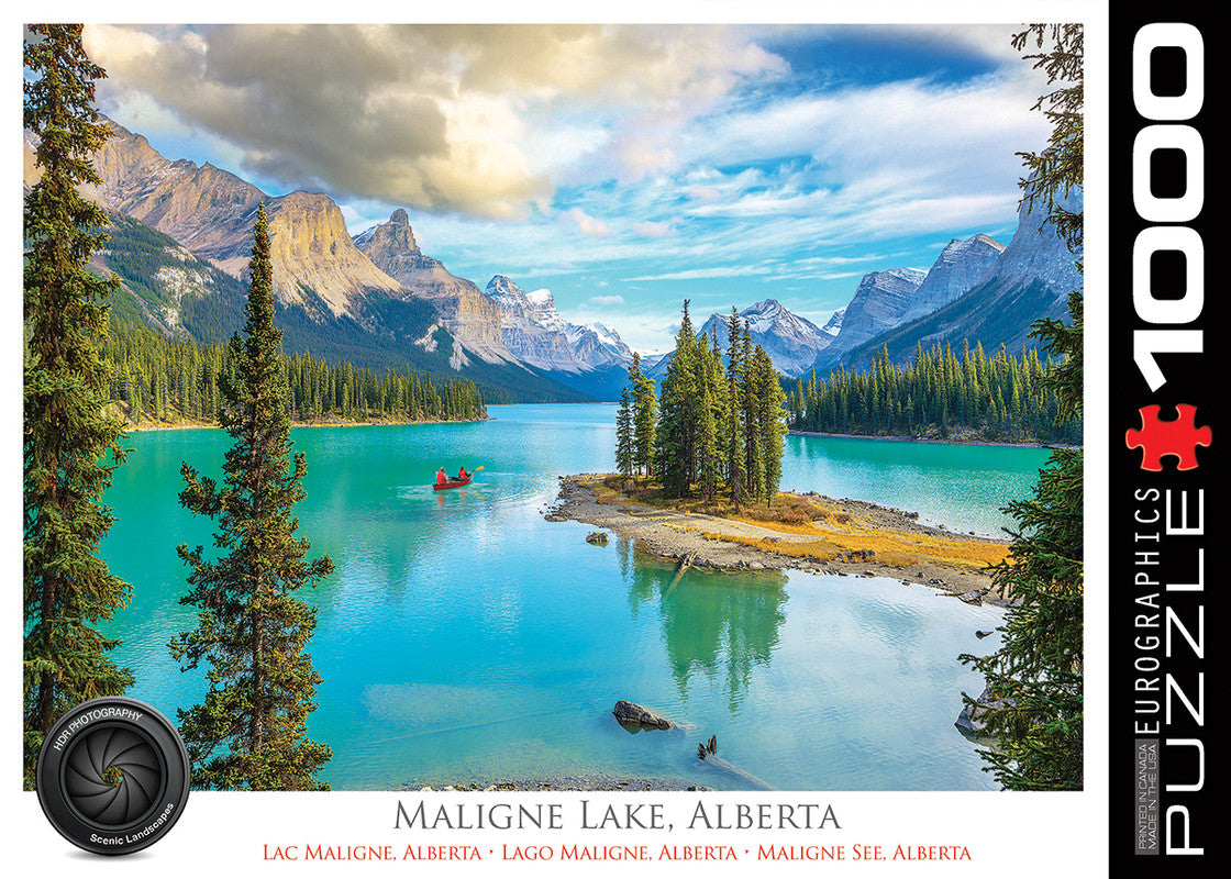 Maligne Lake Alberta - 1000 Pcs Puzzle