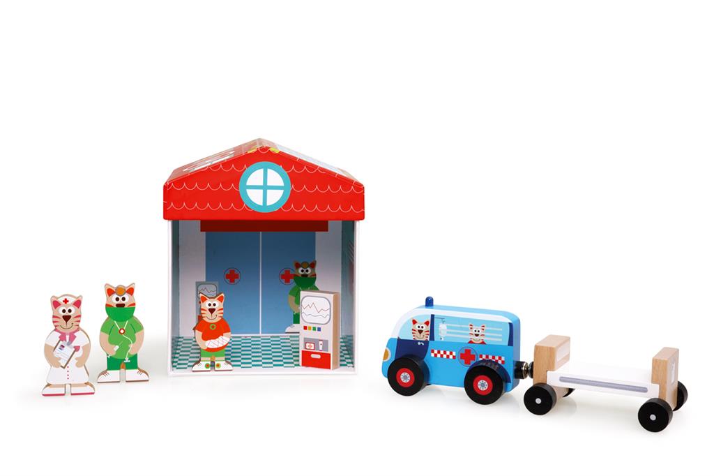 Play Box Hospital 2-In-1 - Mix + Play