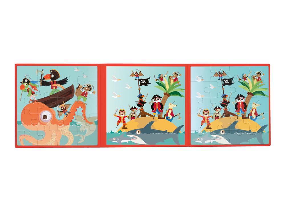 كتاب اللغز المغناطيسي للذهاب - القراصنة