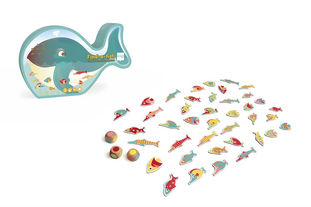 لعبة مطابقة الألوان Find-A-Fish