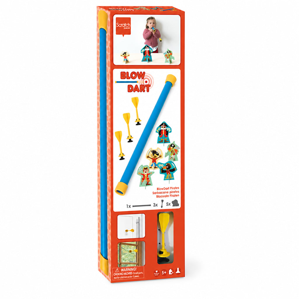 Blowdart Pirates With 5 Pirates And 3 Darts