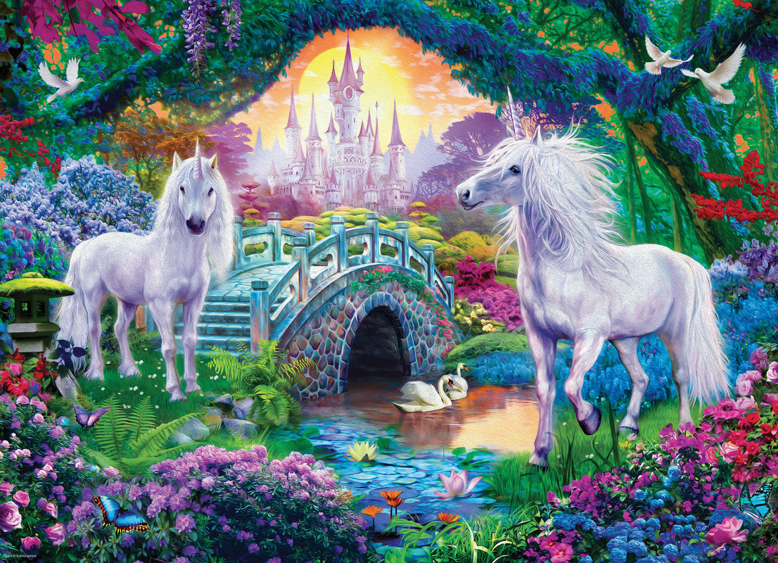 Unicorn Fairy Land 500 Pieces Puzzle