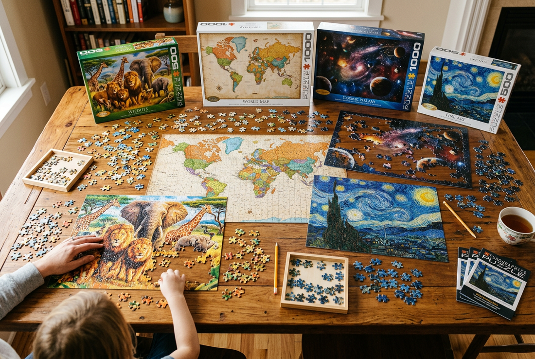 Eurographics Jigsaw Puzzles: Choosing a Puzzle for Kids and Adults