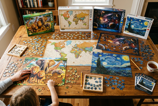 Eurographics Jigsaw Puzzles: Choosing a Puzzle for Kids and Adults