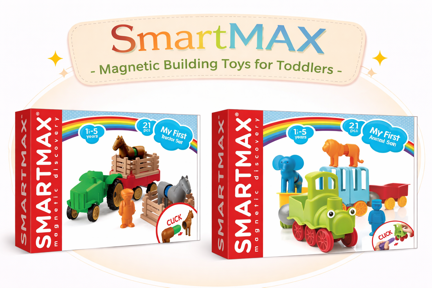 SmartMax — Magnetic Building Toys for Toddlers