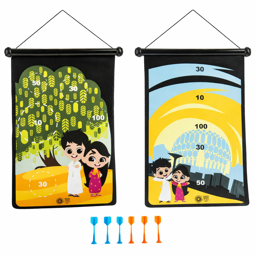 Darts Game, Latifa & Rashid