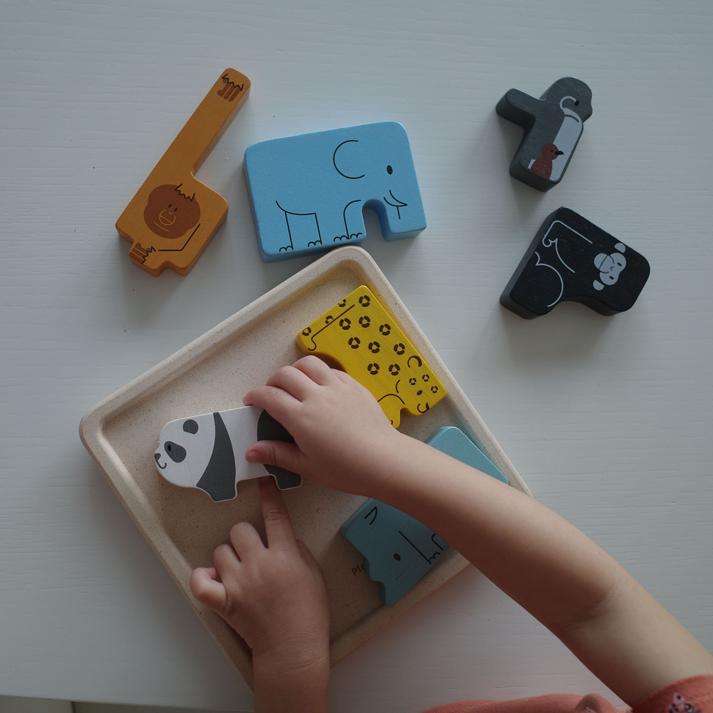PlanToys Animal Puzzle Game