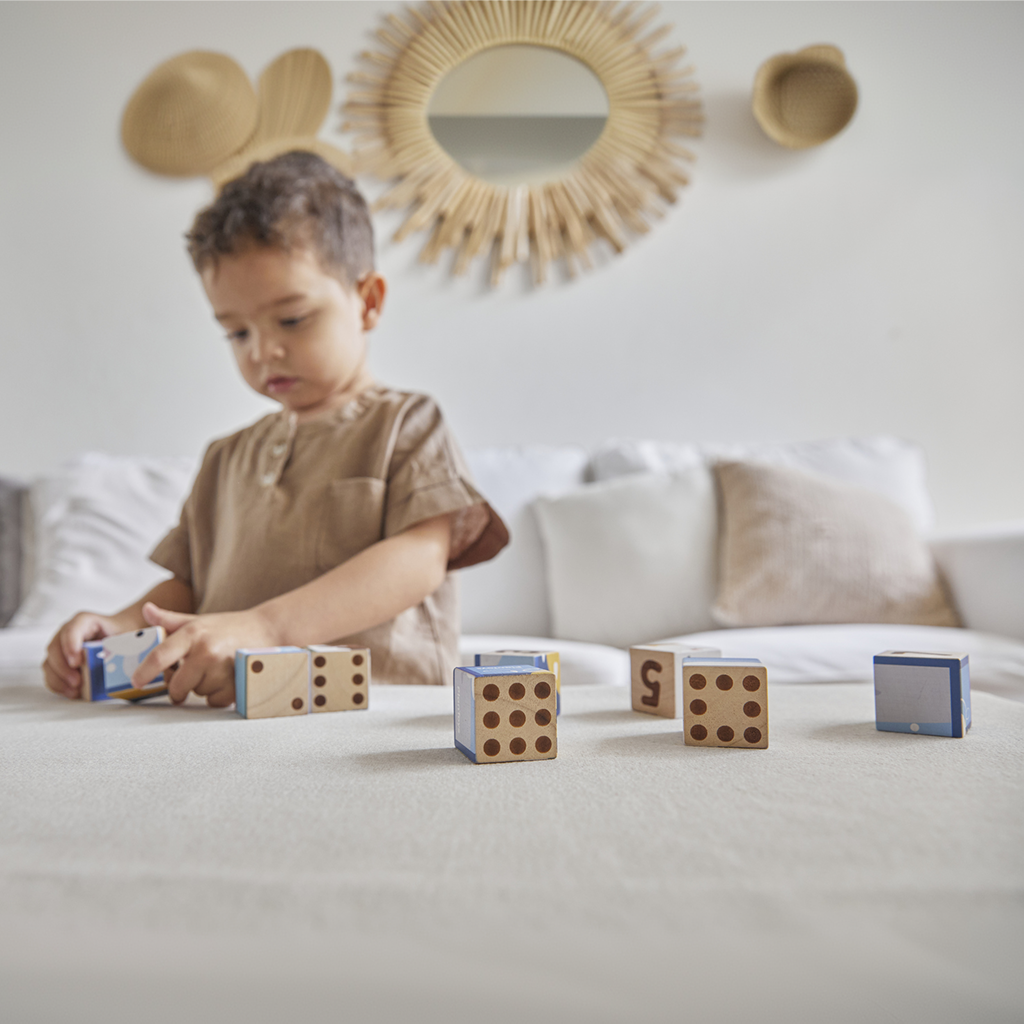 PlanToys Animal Puzzle Cubes