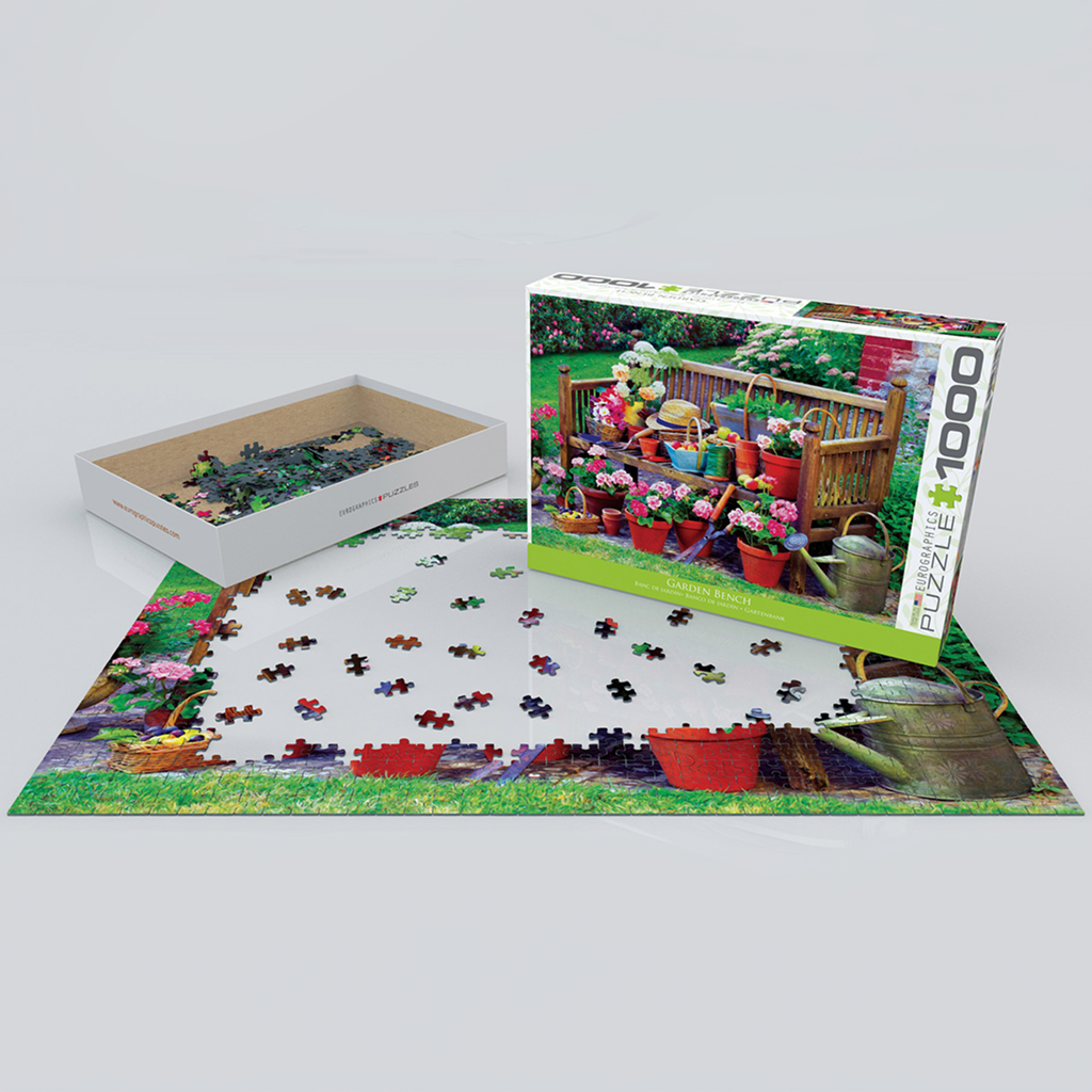 Garden Bench - 1000 Pcs Puzzle