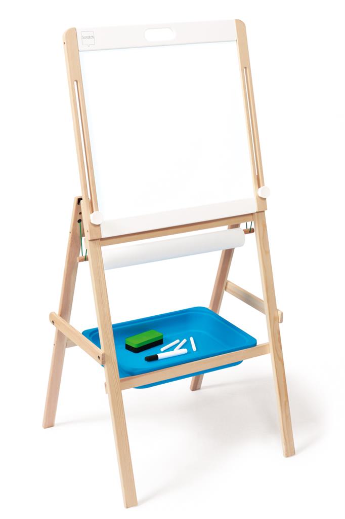 2 Sided Easel (Magnetic Black & Whiteboard)