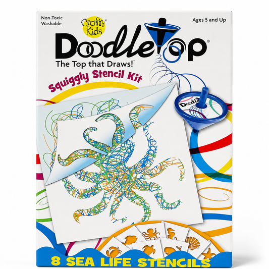 DOODLE TOP STENCIL SEA LIFE