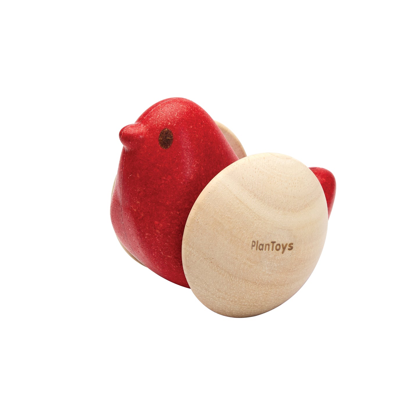 PlanToys Bird Roller — Wooden Push Toy