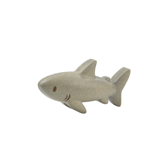 PlanToys Shark — Wooden Animal Figure