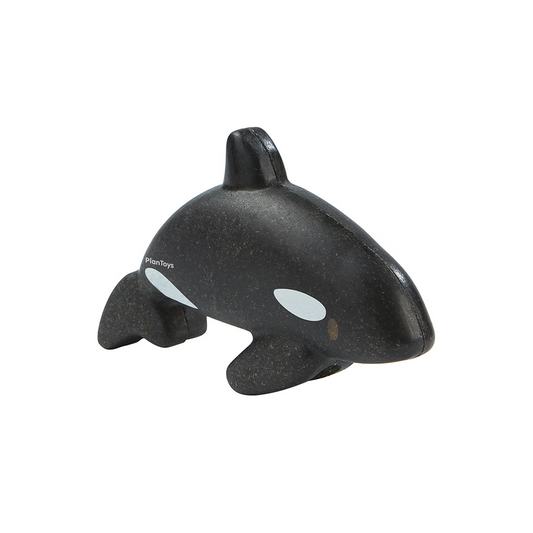 PlanToys Orca — Wooden Animal Figure