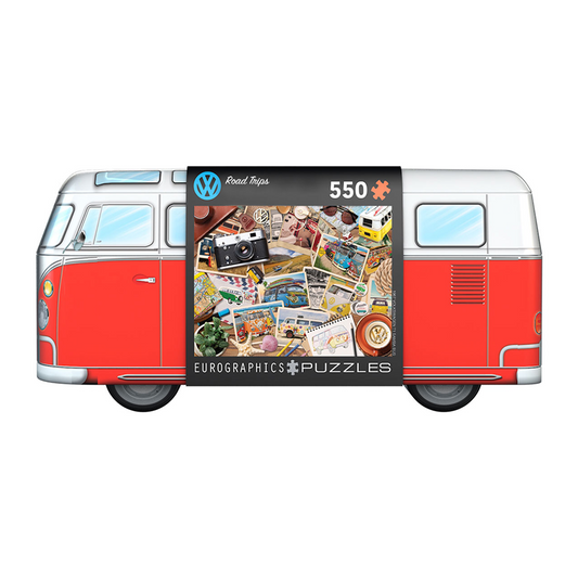 VW - Road Trips 550 Piece Puzzle In A Collectible Tin
