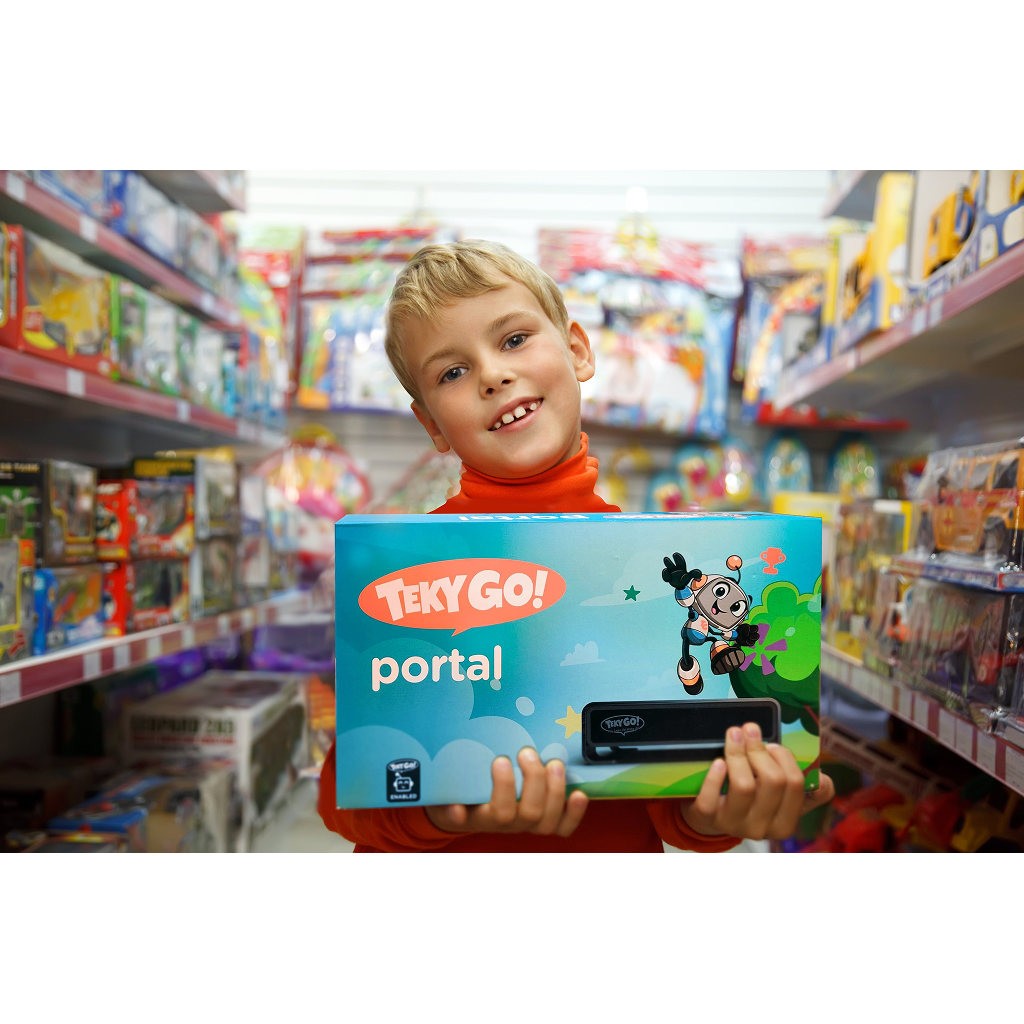 TekyGo! Trampoline Bundle – Portal & Sensor Interactive Gaming System for kids