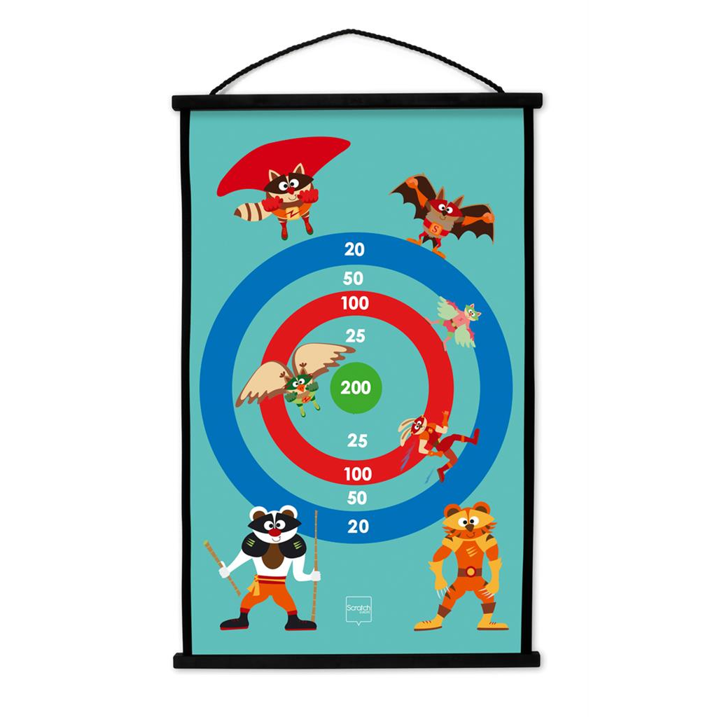 Start To Dart Super Heroes