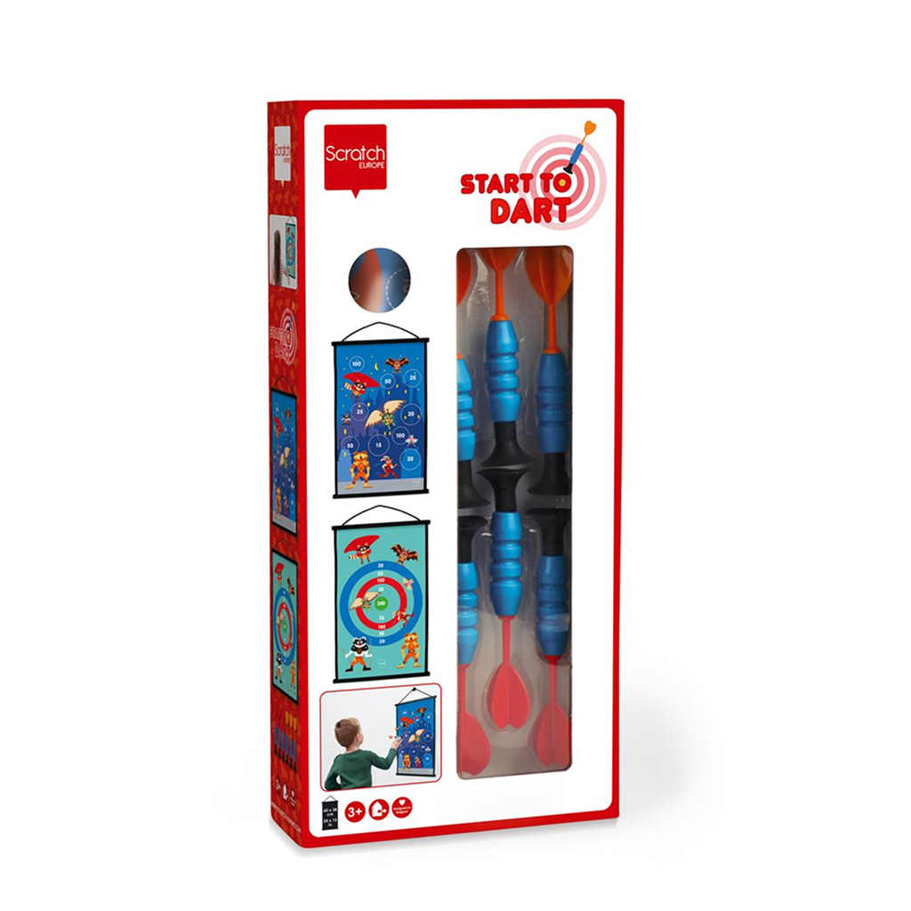 Start To Dart Super Heroes