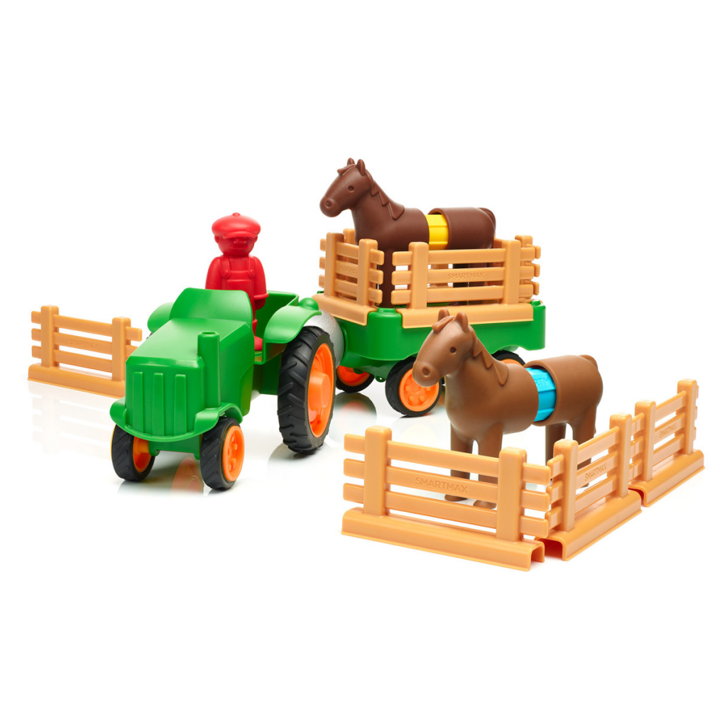 SmartMax My First Tractor — Magnetic Building Set