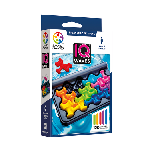 Smart Games IQ Waves — Compact Puzzle Game