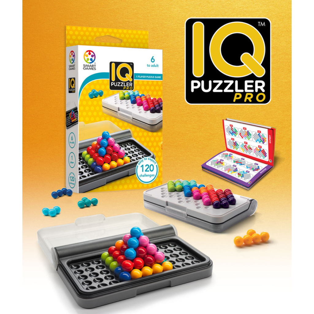 Smart Games IQ Puzzler Pro — Pocket Board Game