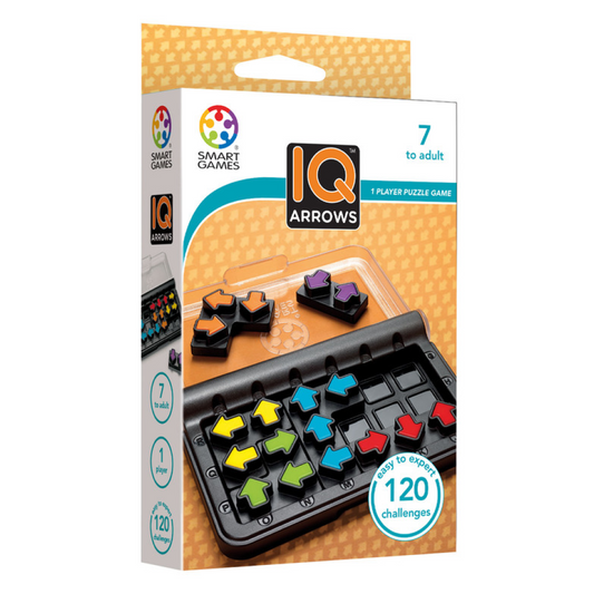 Smart Games IQ Arrows — Pocket Board Game