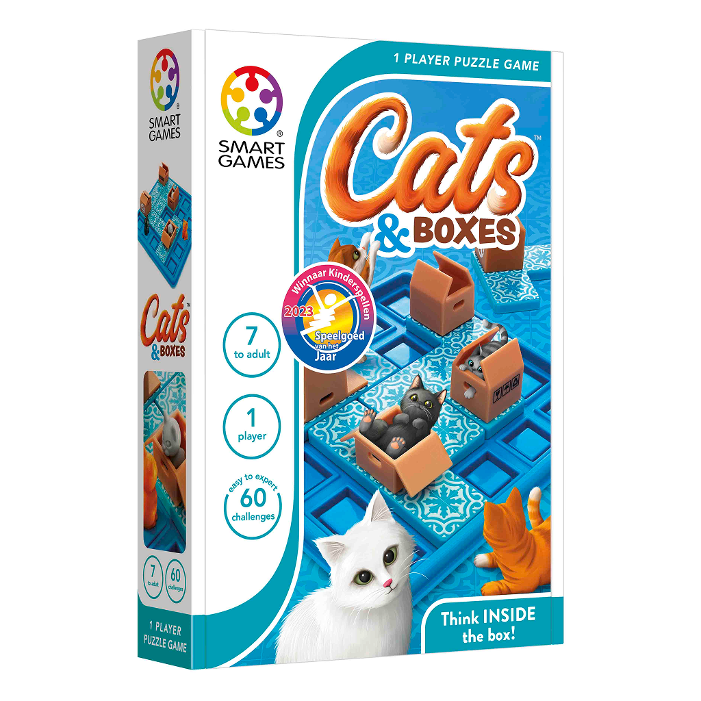 Smart Games Cats & Boxes — Sequential Puzzle Game