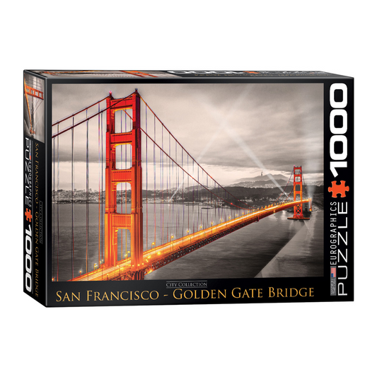 San Francisco Golden Gate Bridge 1000 Piece Puzzle