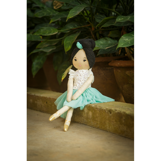 Prima Ballerina Yuan Doll – Handmade Cotton Ballet Doll for Kids