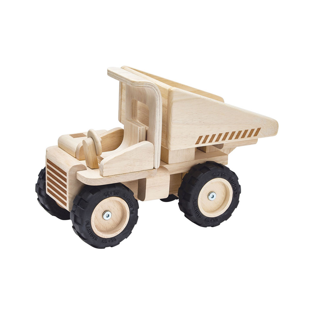 PlanToys Dump Truck — Wooden Toy Vehicle