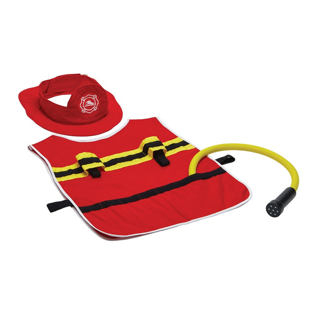 PlanToys Fire Fighter Play Set — Wooden Pretend Play Set