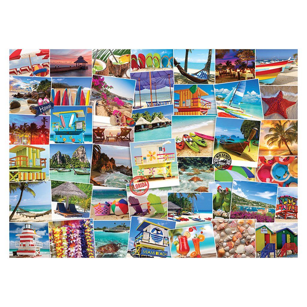 Beaches  - Globetrotter 1000 Pieces Puzzle