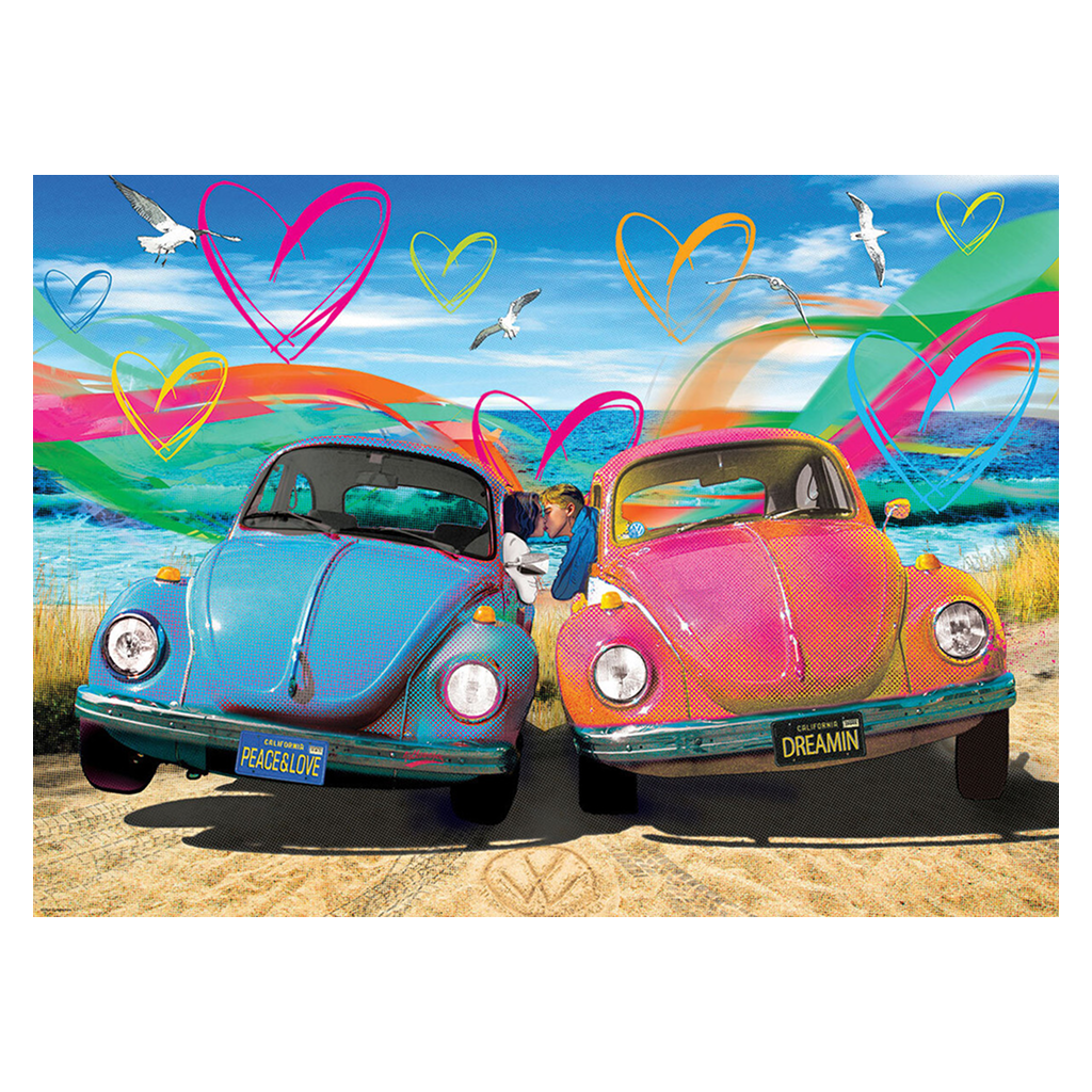 Beetle Love 1000 Piece Puzzle