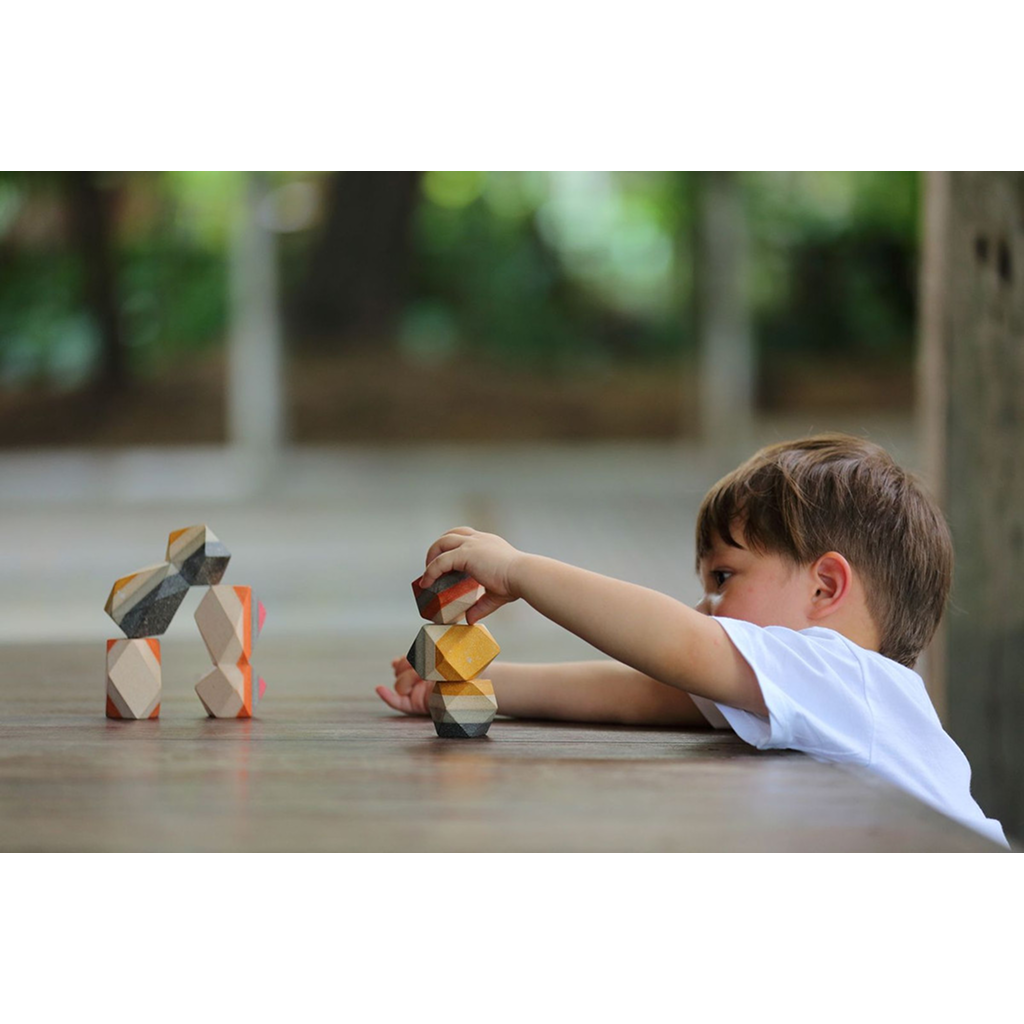 PlanToys Geo Stacking Rock
